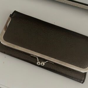 Metallic brown wallet